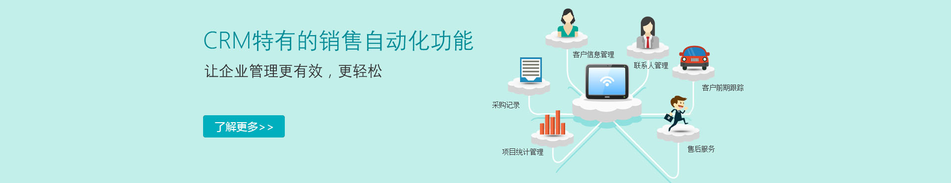 CRM特有的销售自动化功能